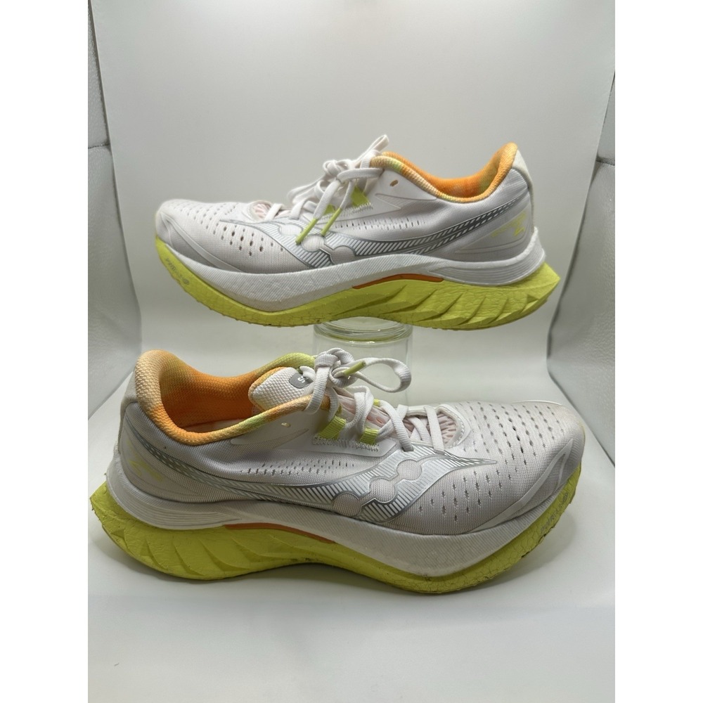 Size 9 - Saucony Endorphin Speed 4 White Sunny Womens